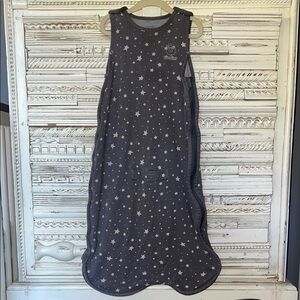 Woolino Gray Starry Kids Sleep Sack